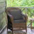 Set, 6 Inch Giantex Patio Cushion Deep Seat and Back Cushion, Outdoor Chair Pads with Ties, Cushion Replacement