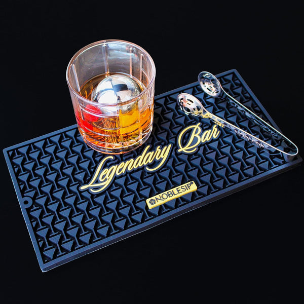 NOBLESIP Bar Mat Legendary Bar . Perfect for Commercial and Home Bars,