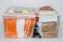 Set of 5 Clear Vinyl Zippered Storage Bags, 24 x 20 x 11 Inch