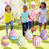 GlikCeil 6 22 17 inches Pcs Large Easter Eggs Yard Signs Easter Outdoor Lawn Decorations Waterproof Eggs Lawn Signs