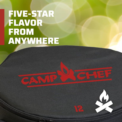 Camp Chef Dutch Oven Carry Bag - 12" Carry Bag for Dutch Oven Accessories & Camping Gear