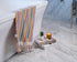 Organic Turkish Cotton Hand Towels for Bathroom, Oversized 17 x 35 Inches, Soft Plush Highly Absorbent Towels for