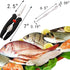 Criativo live Set 8 Seafood Scissors and Crab Crackers - Piece Stainless Steel Lobster and Crab Leg Tools with Forks