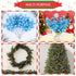 24 pcs Christmas Berries Stems Artificial Berry Stems for Christmas Tree Ornaments Crafts Holiday and Home Decor (Light