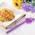 Training Chopsticks for Kids and Beginners - 5 Pairs with Attachable Learning Helper, Right or Left Handed