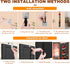 Hat Rack for Baseball Caps, Organizer Holder for Over The Door & Wall, 20 Clips, Holds 20-40 Caps, Hat Storage