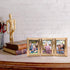 Lawrence Frames Gold Bead Border Design, 2.5x3.5 Triple