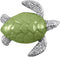 MARIPOSA Green SEA Turtle Napkin Weight | Brillante | Handmade in Mexico | Recycled SANDCAST Aluminum