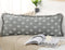 Boho Long Lumbar Pillow Cover 14x36 with Tassel Fringe,3D Flower Patterned Extra