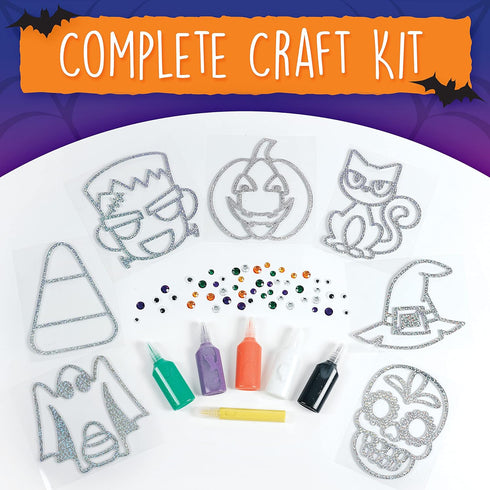 Creativity for Kids Halloween Crafts, Make Your Own Halloween Window Art with Halloween Window Clings