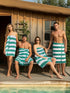 4 Pack 30 60 Inches, 100% Utopia Towels Cabana Stripe Beach Towel, by Oversized Ring Spun Cotton Pool Towels, Highly