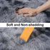 2x6 Ultra Soft Runner Rugs for Bedroom Hallways with Upgraded Non-Slip Rubber Backing & Thick Memory Sponge, Feet