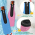 12 OZ 6 Pack) Beer Bottle Cooler Sleeves, Standard Zip-up Extra Thick Neoprene Insulated Sleeve-Keep Beer Cold