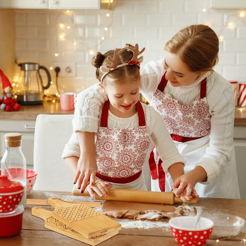 4 Set Pieces Wood Gnocchi Pasta Board Gnocchi Paddle Maker Garganelli Pasta Board Making Tools with Rolls Kitchen Gift