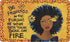 Shades of Color African American Interior Floor Mats, 29.5 x 17.7 Inches, Soul on Fire