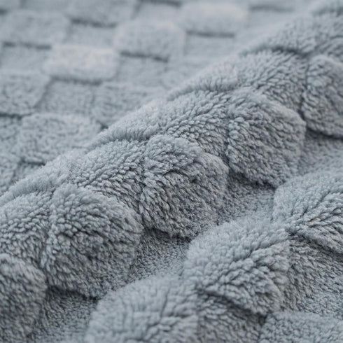 30x40 Americanflat Jacquard Kids Throw Blanket - Soft and Breathable Mini Fleece Throw Blanket for Couch, Bed, Chair
