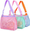 Tagitary Beach Toy Mesh Beach Bag Kids Shell Collecting Bag Beach Sand Toy