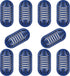 Techecook 10Pack Demineralization Cartridge, Fit for HoMedics Ultrasonic Humidifier, Prevent Hard Water Build-Up