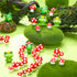 Maitys 62 Pieces Mini Mushrooms and Frogs Miniature Figurines Mini Garden Animals Model Tiny Ornaments Miniature Decor