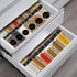 12 Pack Glass Spice Jars with Labels, 4oz Containers with Black Shaker Lids, Empty Spice Bottles, Silicone Funnel and
