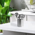 IMEEA Small Kitchen Utensil Holder for Countertop, SUS304 Stainless Steel Utensil Crock 5.3 Utensil Organizer Storage