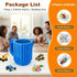 Lumsburry Build-on Brick Coffee Mug, Funny DIY Novelty Cup with Building Blocks Creative for Kids Men Women Xmas