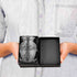 Trupoint Memorials Small Urns for Human Ashes, Keepsake Mini Cremation Urn, Silver Cross.