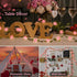 40 12.5ft suddus LED Fairy Lights Battery Powered, Pink Rose Flower String Lights with Remote, Valentine Lights