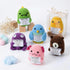 6 JOYIN Pcs Crochet Positive Animals with Positive Messages, Emotional Support Stuffed Animal Bulk, Cute Crochet