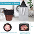 Polecasa Heavy Duty Large Mesh Laundry Bags, 2 Pack with ID Tag and Locking Drawstring Closure (Black)