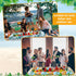 Yousoontic Inflatable Serving Bar - 3 Pcs Tiki Tropical Style Food Drink Containers for BBQ Pool Luau Party