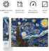 DIAMOND DOTZ Starry Night (Van Gogh) Diamond Painting Kits for Adults - Relaxing Creative Craft Kit with Dotz Gems