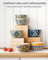 8 Oz, Set 6, HENXFEN LEAD Bouillon Cups Small Bowls for Dessert, Yogurt, Dips, Ice Cream, Dipping Sauce Bowls