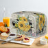 Retro Sunflower Newspaper Toaster Cover, Dust Cover for 2 Slice Kitchen Appliances