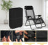 28.7" 10.6" 43.3" (1) Outdoor Zero Gravity Folding Chair Cover, AHIER Oxford Waterproof Patio Beach Lawn Chair Cover
