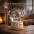 Christmas Snow Globes Glitter Water Globe Musical Snow Globe Decoration Plays Let It Snow, Snowman Xmas Snow Globe