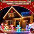 100 Pack 7.5 inch C7 C9 AUGSHY Christmas Light Stakes, Yard Lawn Holiday Light Ground Stakes for Outside String Lights