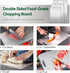 NSLLL Set 3,100% Titanium Cutting Board of Pure Titanium Cutting Boards for Kitchen, Double Sided Food-Grade Chopping