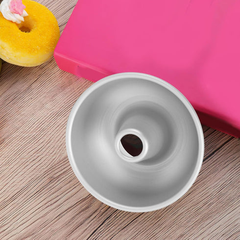 Luxshiny Soap Angel Food Cake Pan, Pound Tube Pan, Non-stick Donut Mold for Baking Chiffon Cake (13cm)