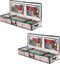 VENO 2 Pack Clear Wrapping Paper Organizer Storage Box for Christmas Gift