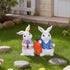 2 Easter Decorations PCS Spring Decor Easter Bunny Easter Decor Home Rabbit Mantle Easter Basket Stuffers Essentials