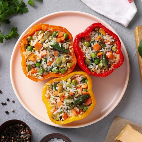 600+ 10 Pepper Seeds, Heirloom Vegetable Seed for Planting Indoor Outdoor, Varieties Hot and Bell Pepper (Capsicum