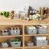 MaxGear 3 Packs Organization and Storage Bins, Plastic Storage Baskets with Handles for Home Organizing