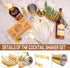 9Pcs-Cocktail Set Set 9Pcs) JNWINOG Shaker Bartending Kit Cocktail Bar Cocktail Mix Drink Making Kit Professional Bar