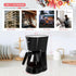 CAYNEL Drip Coffee Machine, 750ML Removable Water Reservoir, 5 Cups, Black
