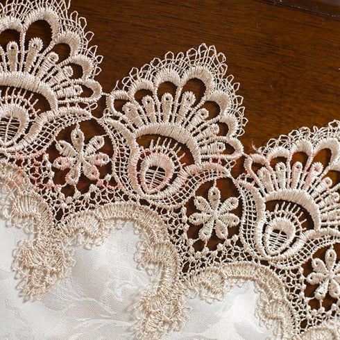 1 Pack Chic Lace Doilies Tablecloth for Side Tables
