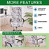 CRFATOP Stretch Computer Office Chair Cover with Durable Zipper, Universal Rotating Desk Chair Slipcover