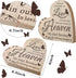 Jetec Sympathy Gift Bereavement Memorial Decor Sign, Loss of Loved One Remembrance Sign for Home Table Centerpiece Decor