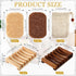 36 Set Packaging Baderke Pcs Soap Saver for Gift Including Wooden Dish Holder Exfoliating Bag with Drawstring Soap Pads