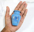 Esplanade Metal Mini Cremation Urn Keepsake Memorial Jar, Small Urn for Funeral Ashes, Blue